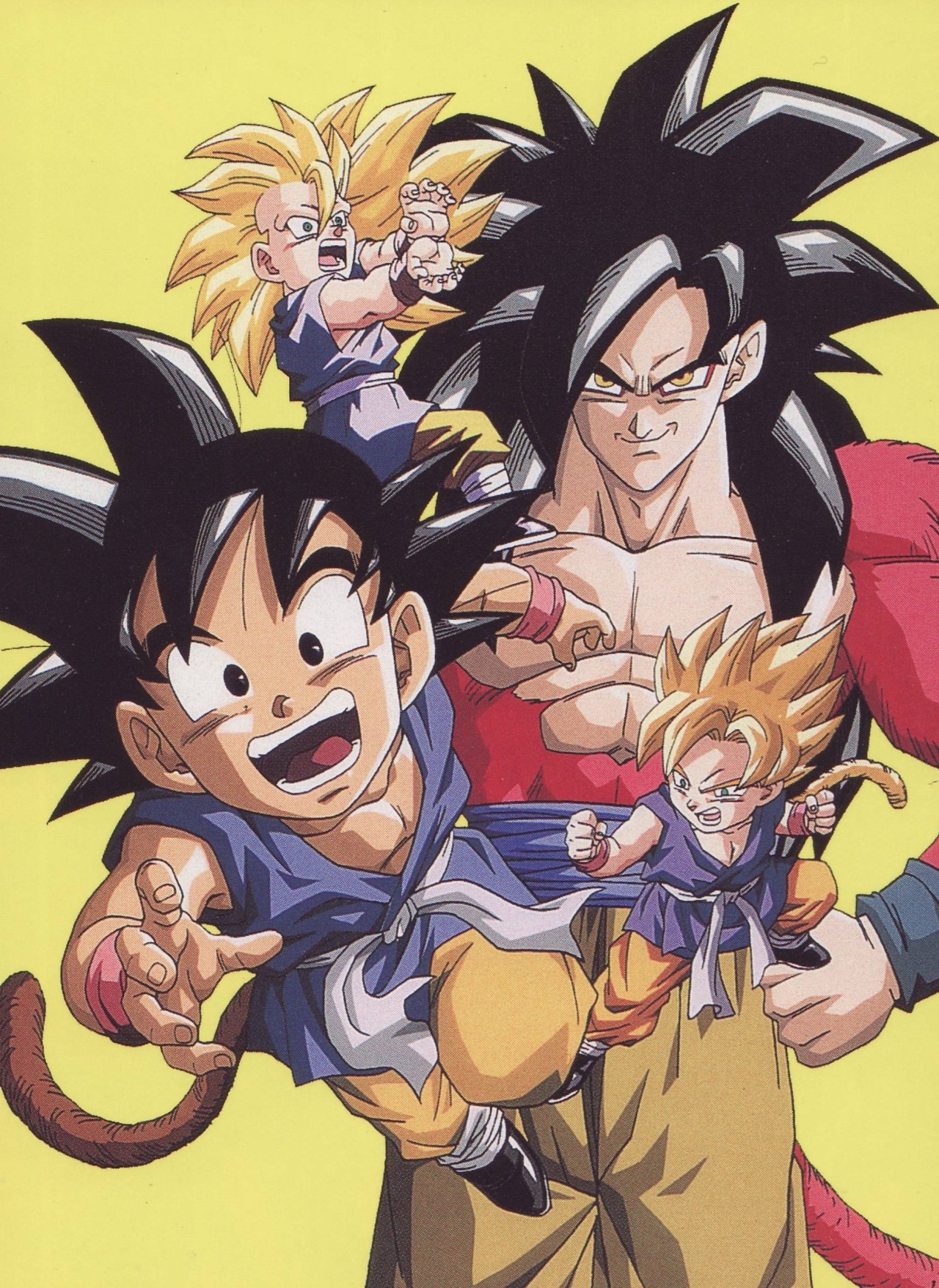 80s & 90s Dragon Ball Art — jinzuhikari: scan from Vintage (1997) Dragon...