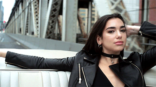 kanjabeto blogmusicdaily skellydun breathtakingqueens dua lipa dualipaedit music musicedit fashion patrizia pepe * gifs* dua lipa*