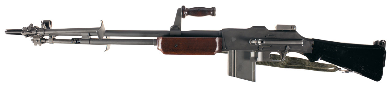 Historical Firearms In Action Bar M1918a2 The Bar Issued To Troops