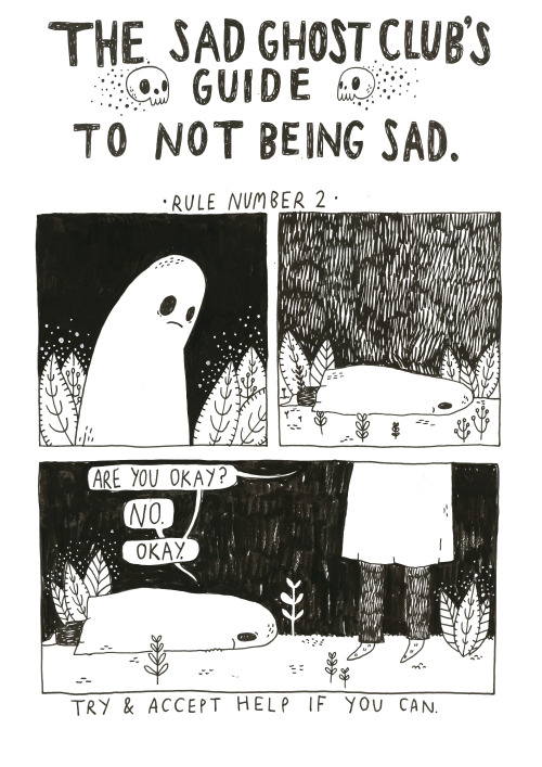 thesadghostclub:Shop / About Us / FAQ’s / comics / Archive /...