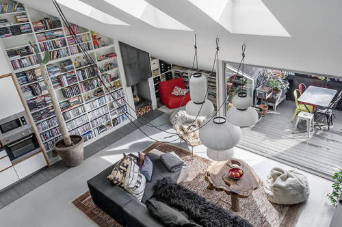 thenordroom:Scandinavian loft apartmentFollow The Nordroom:...