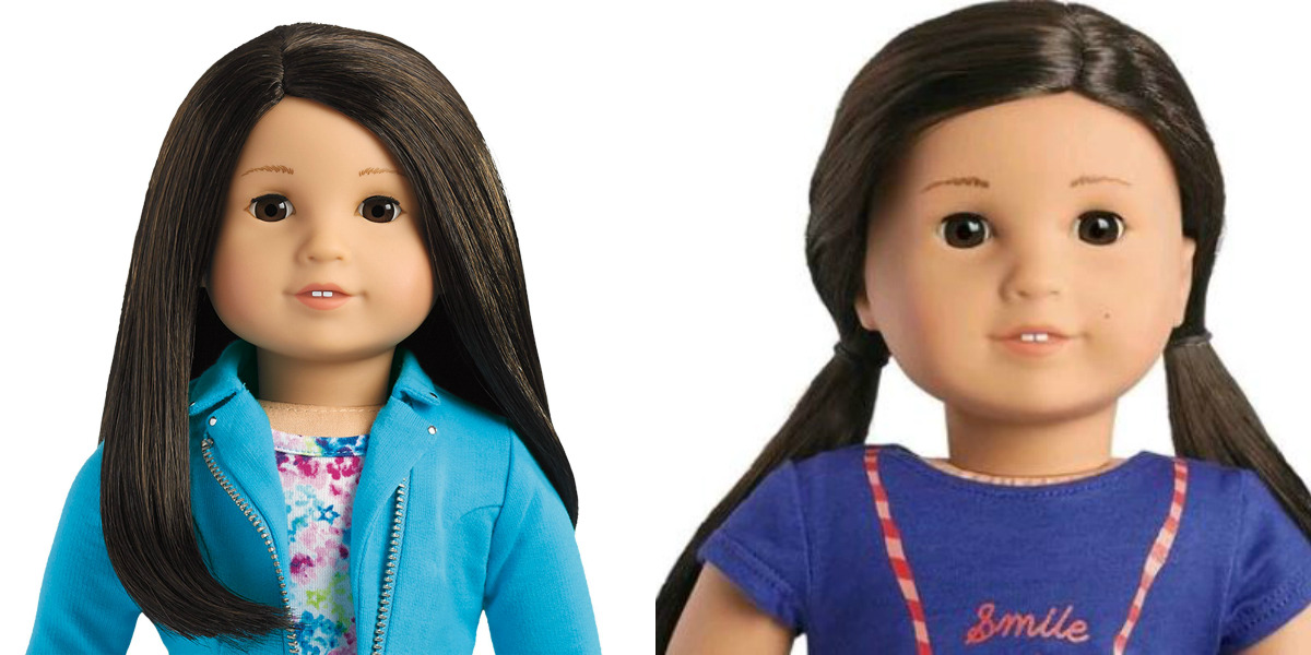 american girl dolls with brown hair