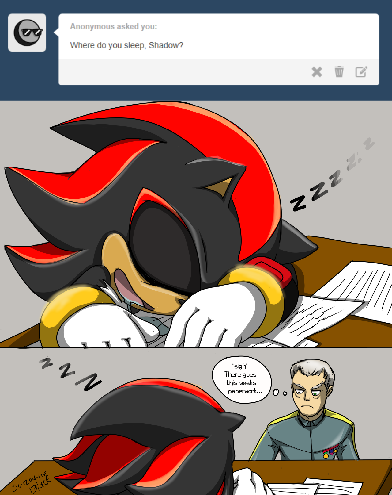 Ask Shadow The Hedgehog U2014 Shadow I Don U2019t Require As Much