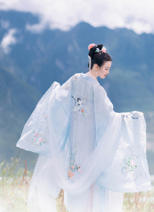 hanfugallery:Traditional Chinese hanfu by 二炫儿