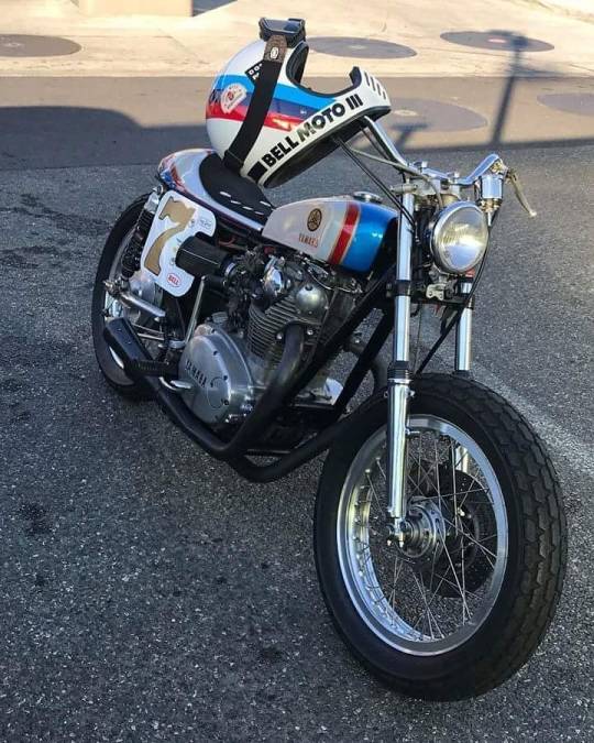 #yamaha #XS650 #Tracker #Bratstyle #scrambler #flattracker #JapStyle...