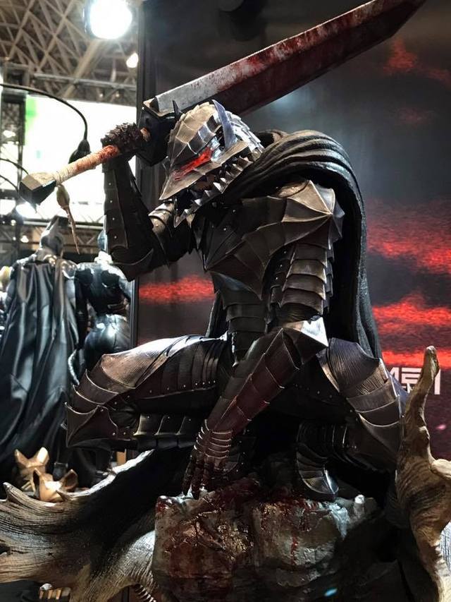 berserk guts berserker armor statue