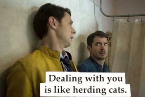 the-greenman-cometh:Dirk Gently + troubled birdsHi I’m new...