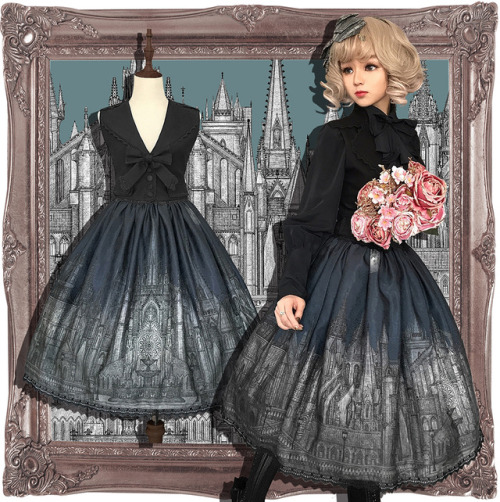 lolita-wardrobe:New Release: Foxtrot 【-The Gothic Church-】...