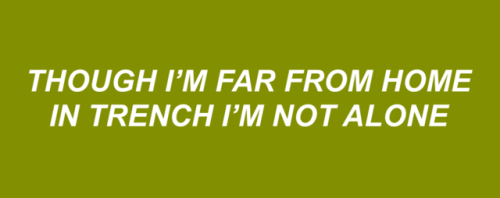 Trench Lyrics Tumblr