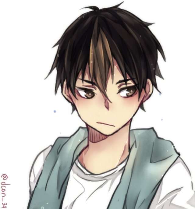 Nishinoya very very cute in hair down !! ♡ ♡ ♡ - D+CON