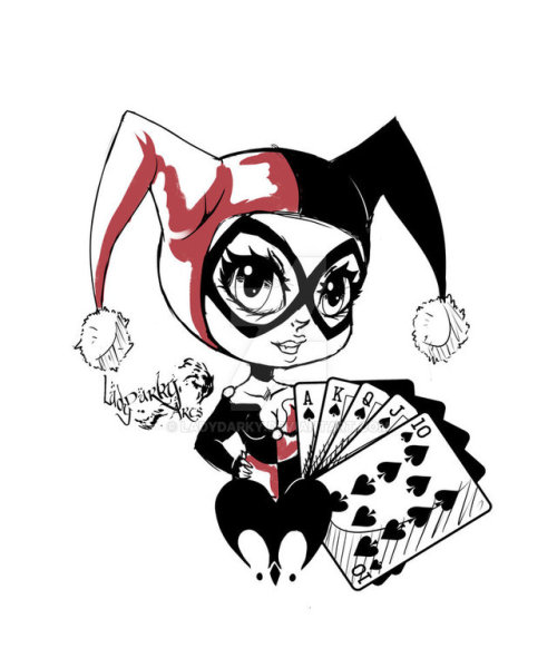 Chibi Harley by LadyDarky