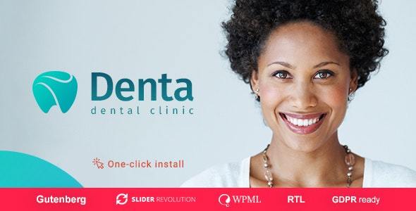 Denta v1.0.6 - Dental Clinic WP Theme Nulled