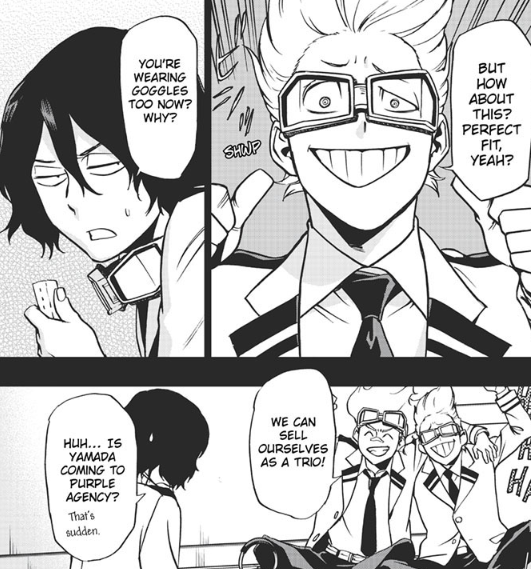 bnha vigilantes: adventures of aizawa and his two... - Nejire hours