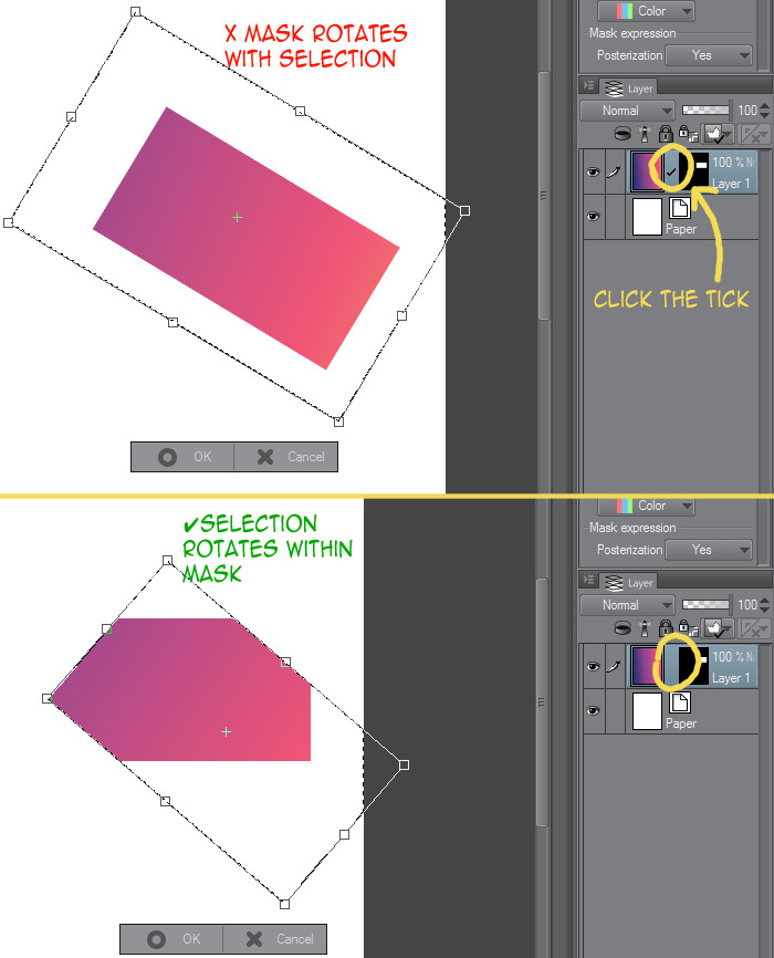 using 3d grid in clip studio paint