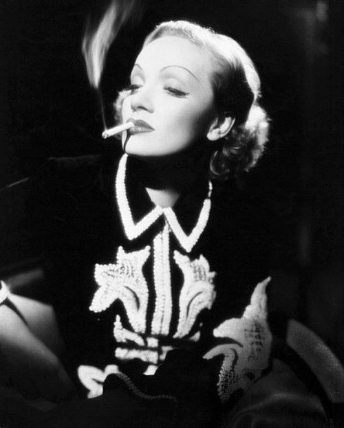 wehadfacesthen:Marlene Dietrich, 1935“Glamour is assurance. It...