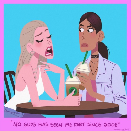 peopletalkpoop ptp illustration artistontumblr fart 2008 starbucks franco e.