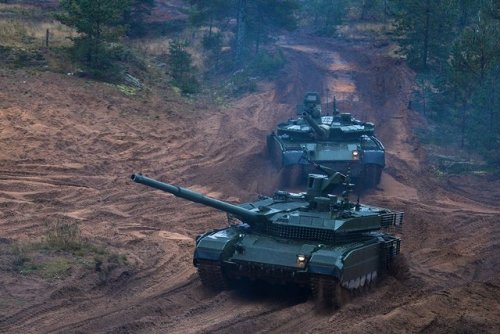 T-90M and T-80BVM