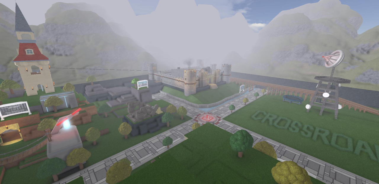 Roblox Builds Crossroads Remastered By Spideyrulz