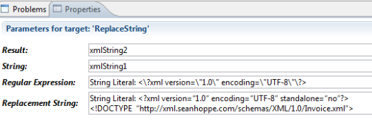 Cleo CLarify Business Process ReplaceString Task
