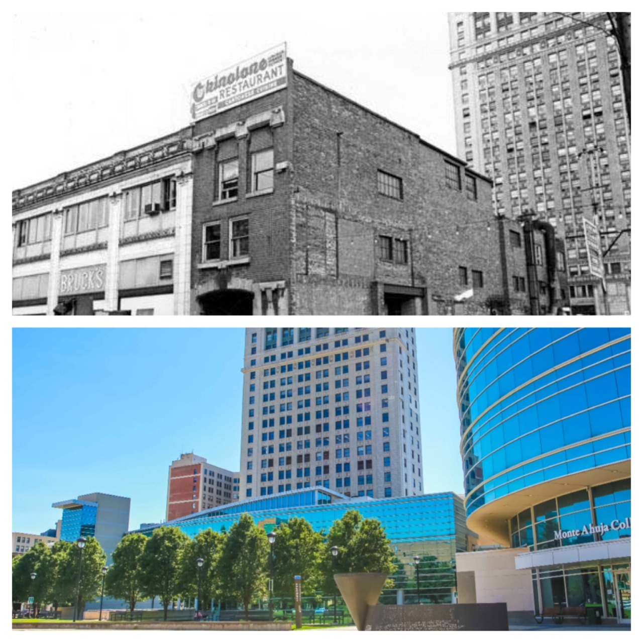 Cleveland State University • Campus then and now: #CLEstate50 behind