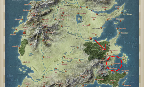 Map Of Westeros Storms End Maps Of The World