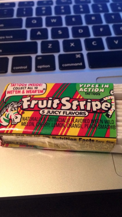 yikes stripes fruit stripe gum