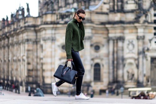 Leather Street Style