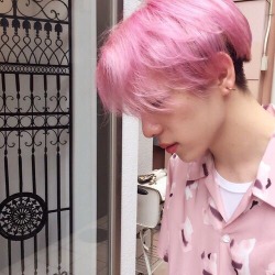 K Pop Kpop Guys With Pink Hair