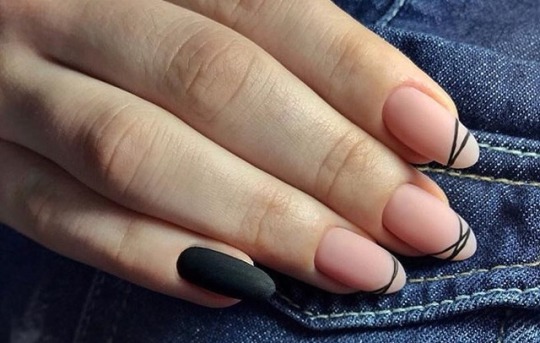 Grey and Pink Nail Designs on Tumblr - wide 6