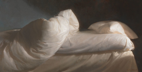 latterlig:jacob collins, bed, 2008oil on canvas, 36” x 70″