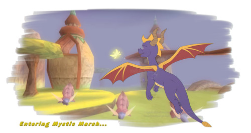 Spyro Week Day 7 : Favorite LevelMystic MarshPlease don’t tag as...