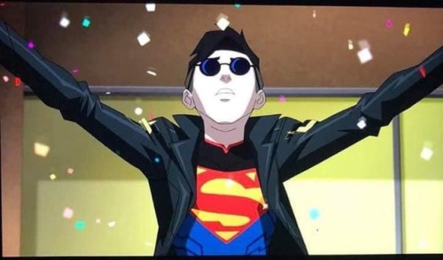 devilmancrybaby:90′s superboy is finally animated and here u...