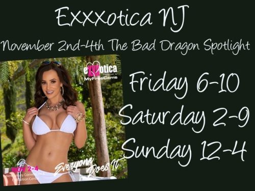 RT @thereallisaann: Come & See me at the @bad_dragon ...