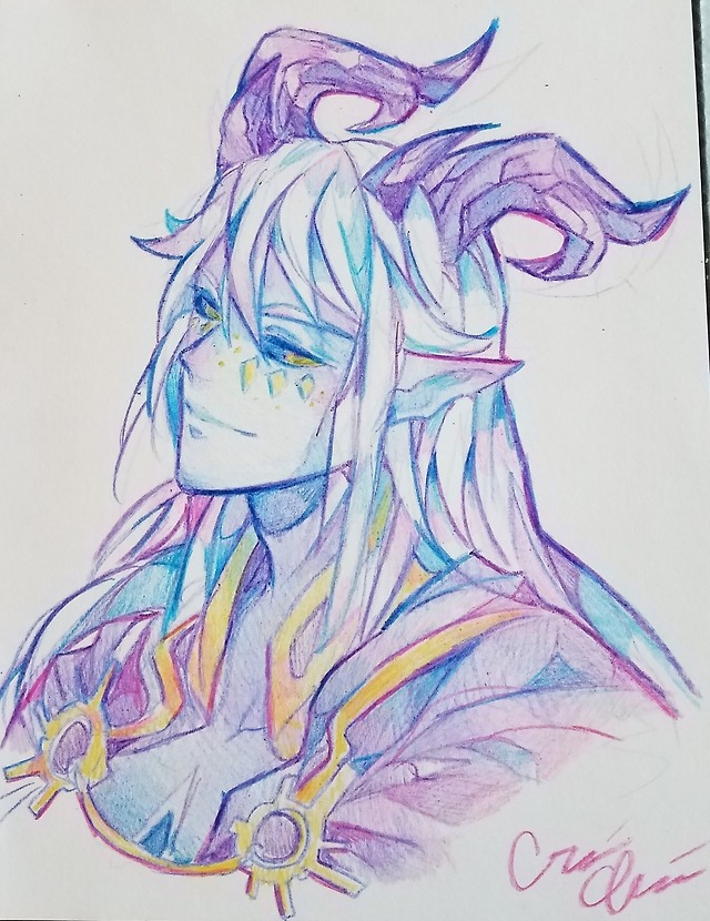 ALL THE ARTS — Some more drawings of Aaravos, because I have a...