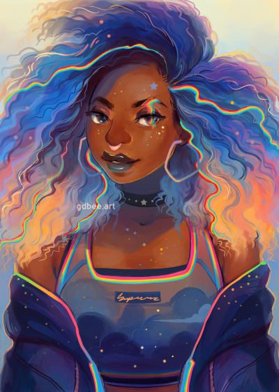 Rainbow Hair Tumblr