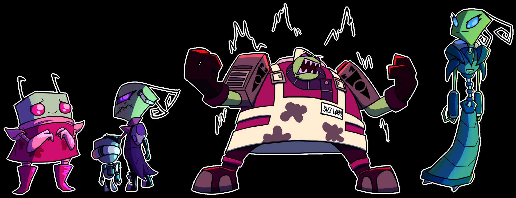 Invader zim sizz lorr - free nude pictures, naked, photos, Invader Skoodge.
