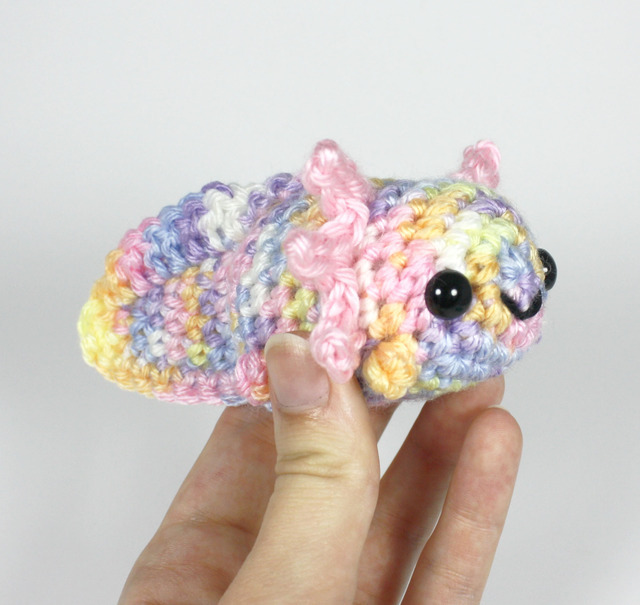 rainbow axolotl plush