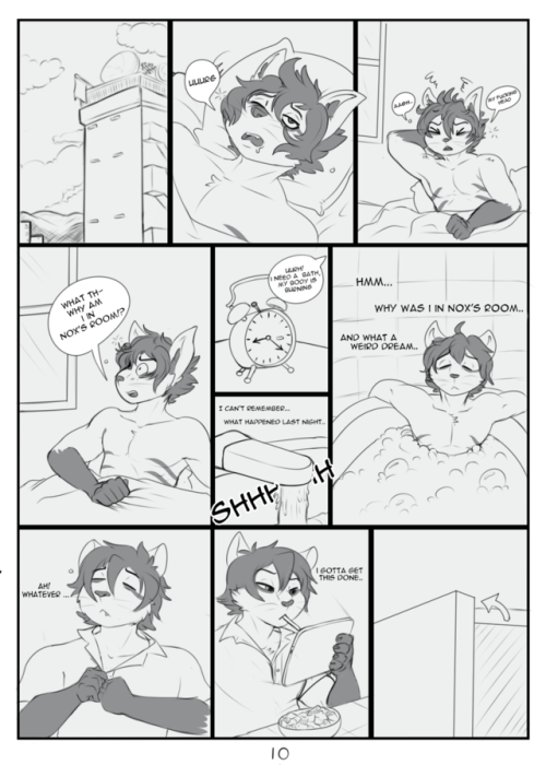 kingtacoyaki:Drunk FlingA 12 page comic commission  for NKZI...