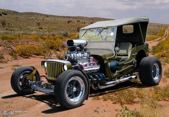 HOT ROD — Jeep Willys Rat Rod