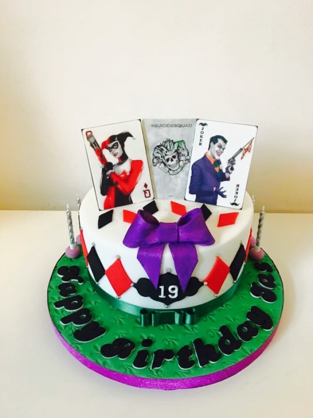 CoolJGreen — My suicide squad birthday cake!!! How amazing is...