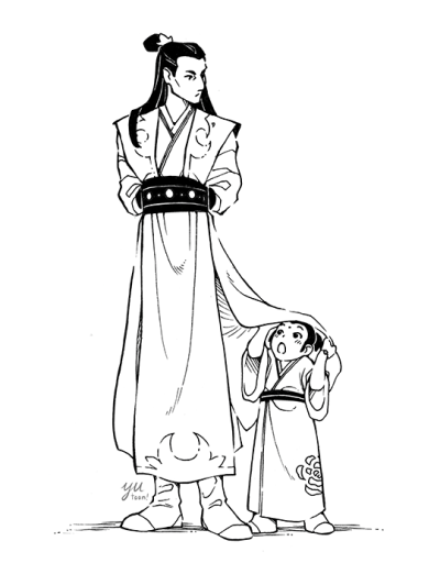 disaster man loves his nephew and is trying his best, god damn it