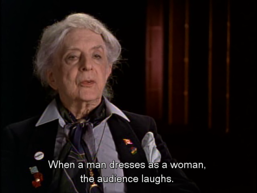 fdrcbrdn:Quentin Crisp in The Celluloid Closet | directed...