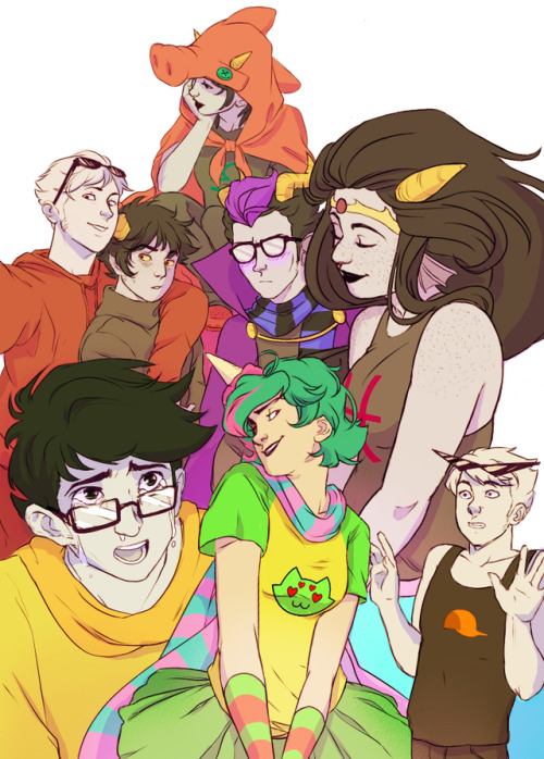 sollay-b:last bunch of faves from homestuck i think!