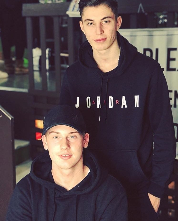 🤤⚽️ — football friends - kai havertz & julian brandt 👬💙