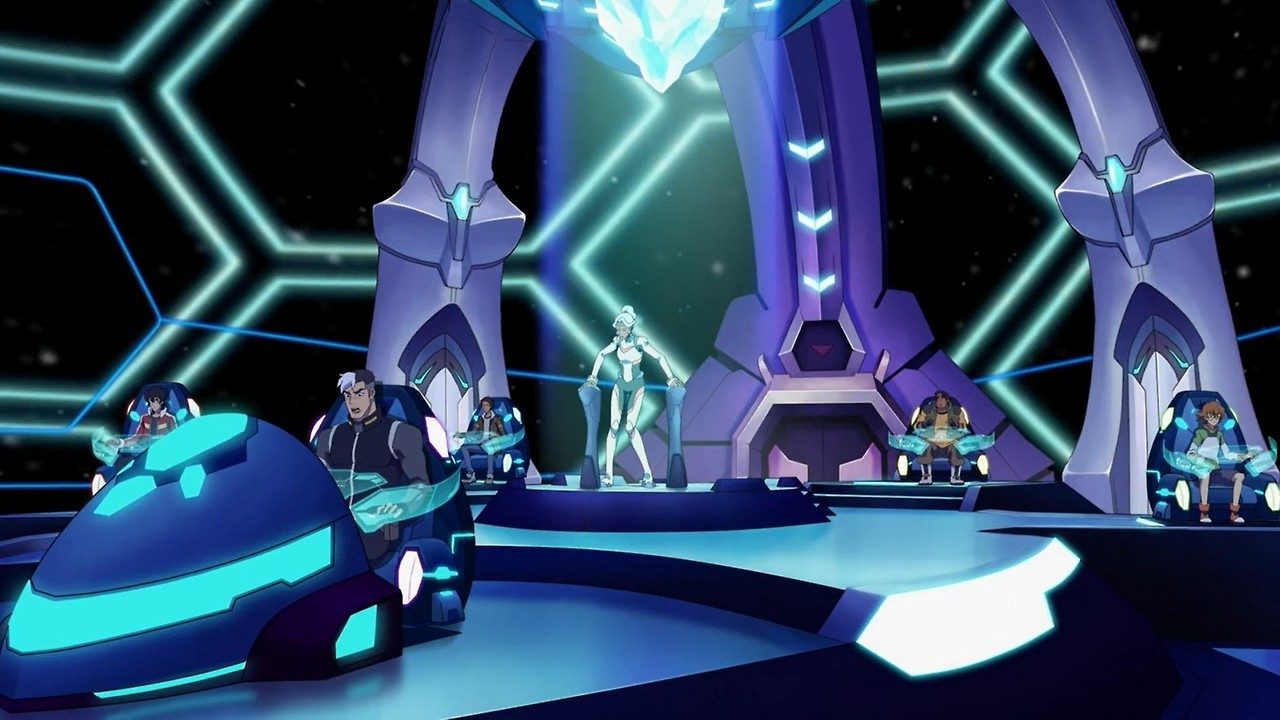 Voltron Reference — The Castle of Lion’s control room