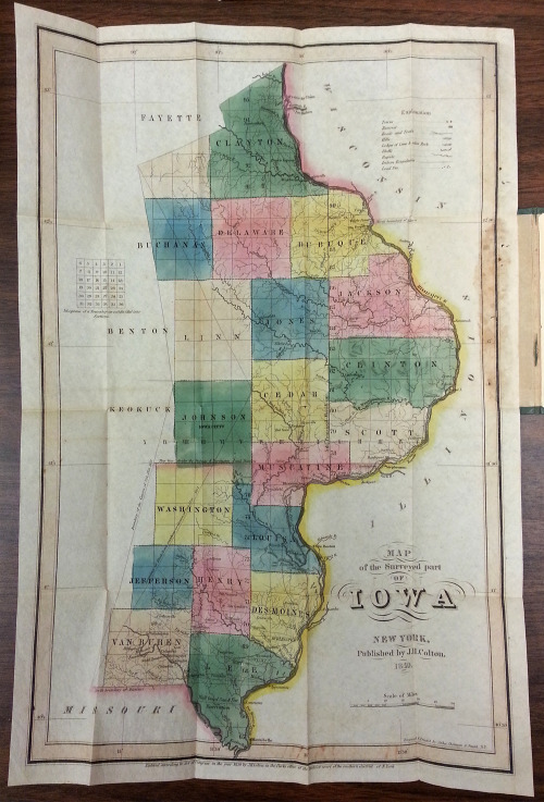 The Territory of Iowa was established on July 4,... - UIowaMaps