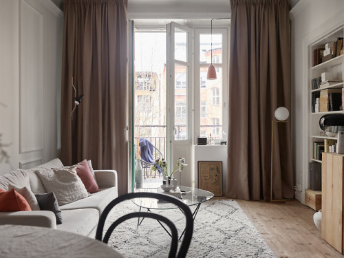 A Classic Scandinavian Apartment | Stockholm, Schweden(Sorce:...