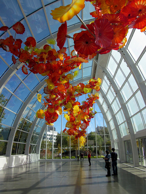 Chihuly Garden And Glass Museum In Seattle Usa It S A Beautiful World