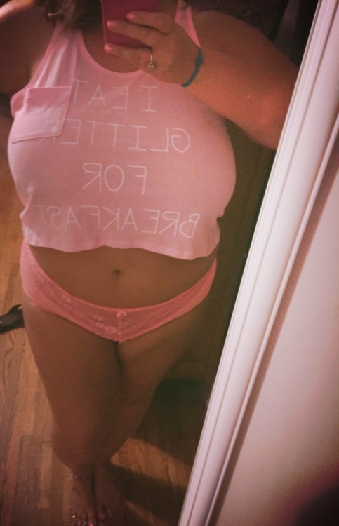 A Curvy Girl In Pink