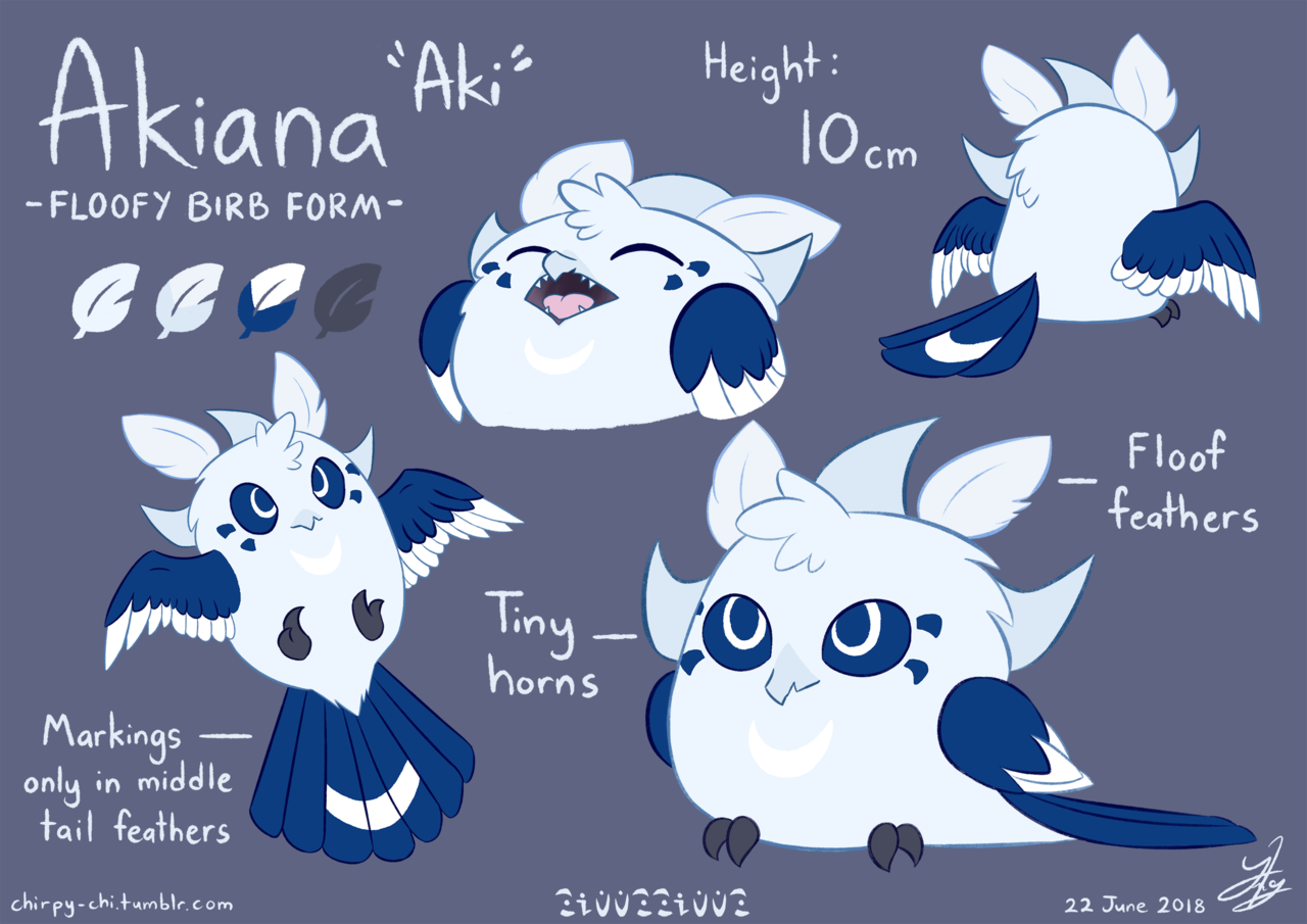 Presenting the lethally cute floof that is Aki... - Chirpy-chi